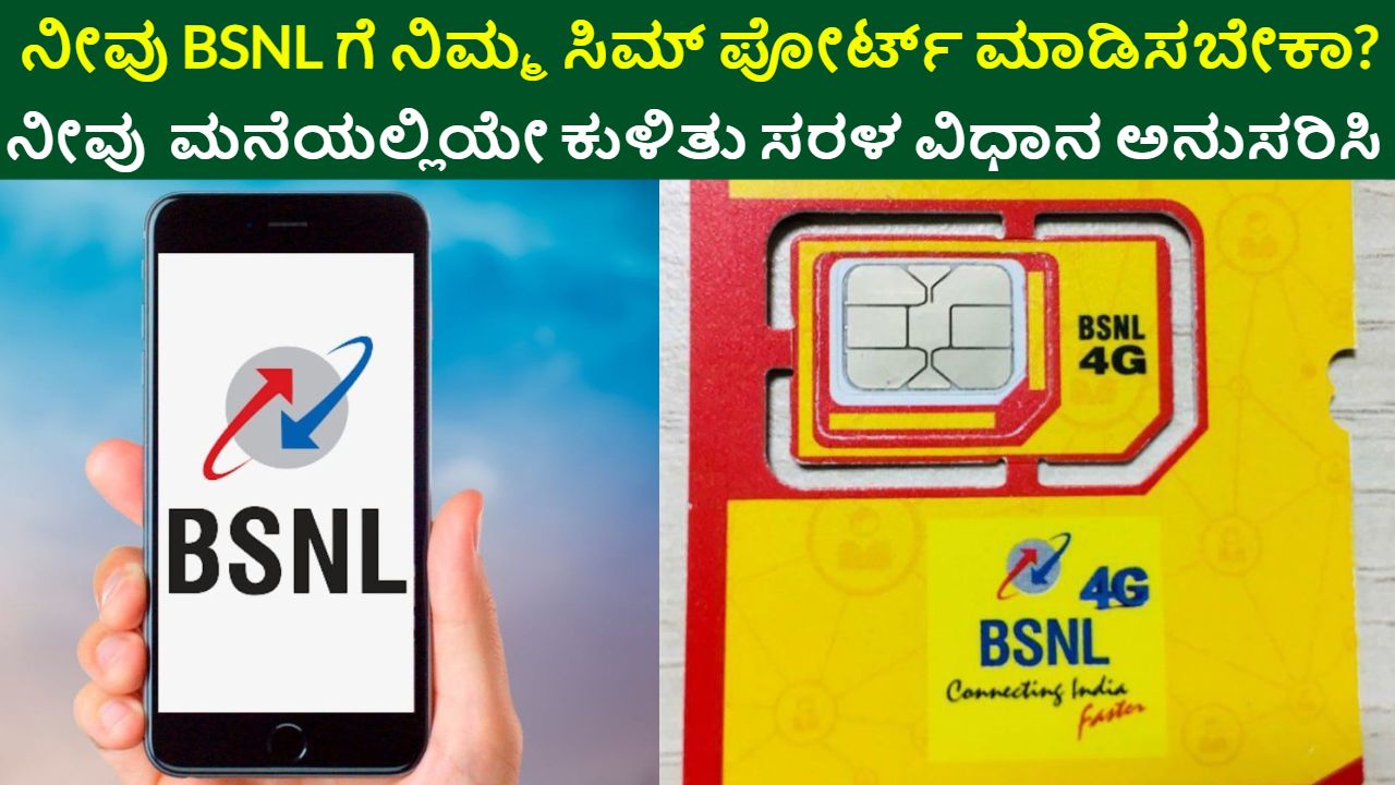 Sim Port to BSNL